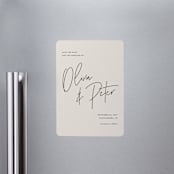 "Signed" - Save the Dates in Champagne by JoAnn Jinks - Front
