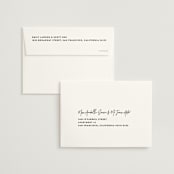 "Signed" - Save the Dates in Champagne by JoAnn Jinks - FREE Recipient Addressing