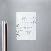 "Fleur" - Save the Dates in Lily by Everett Paper Goods - Front