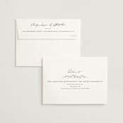 "Mountainview" - Save the Dates in Evergreen by Sarah Brown - FREE Recipient Addressing