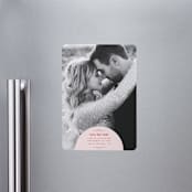 "News!" - Save the Dates in Strawberry by Claudia Orengo - Front