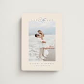 "Aristocratic" - Save the Dates in Wave by Creo Study - Magnet Front
