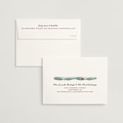 "Farm and Field" - Save the Dates in Sky Blue by Paper Sun Studio - FREE Recipient Addressing