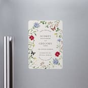 "Wild meadow" - Save the Dates in Elder Flower by Sarah Knight - Front