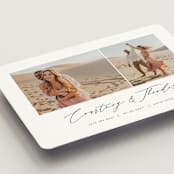 "Moments" - Save the Dates in Pearl by Paula Pecevich - Detail