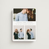 "The Simple Things" - Save the Dates in Cement by Giselle Zimmerman - Magnet Front
