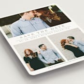 "The Simple Things" - Save the Dates in Cement by Giselle Zimmerman - Detail