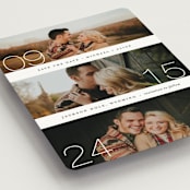 "Moments" - Save the Dates in Cotton by Kimberly FitzSimons - Detail