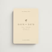 "Vacation" - Save the Dates in Sand by Olivia Goree - Magnet Front