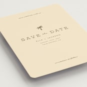 "Vacation" - Save the Dates in Sand by Olivia Goree - Detail