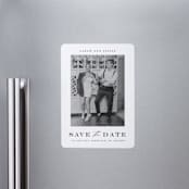 "Classic Charm" - Save the Dates in Midnight by Stacey Meacham - Front