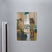 "Full Page" - Save the Dates in Lily by Owl and Toad - Magnet Front