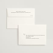"Parker" - Save the Dates in Dove by Olivia Kanaley Inman - FREE Recipient Addressing