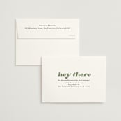 "Sidele" - Save the Dates in Pearl by Christie Garcia - FREE Recipient Addressing
