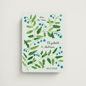 "Lily of the Valley" - Save the Dates in Mint by Claire - Front