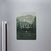 "The Forest" - Save the Dates in Jade by Elly - Front