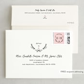 "Always" - Save the Dates in Blush by Susan Brown - FREE Recipient Addressing