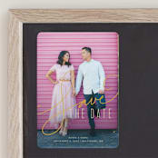 "Signature" - Save the Dates in Antique by Jessica Williams - Front