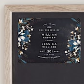 "Enchanting Plum" - Save the Dates in Navy by Phrosné Barwood - Front