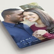 "Etched in love" - Save the Dates in Cloud by Stacey Meacham - Detail