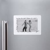 "Showered" - Save the Dates in Graphite by Claudia Orengo - Front