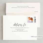 "We Do" - Save the Dates in Pearl by Laura Hamm - FREE Recipient Addressing