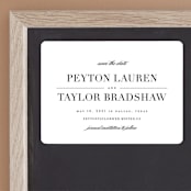 "Classic" - Save the Dates in Tuxedo by Lauren Chism - Front
