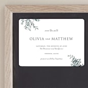"Fresh Sage" - Save the Dates in Olive by Christie Kelly - Front