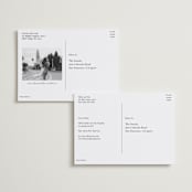"kroštule" - Save the Dates in Milan by chocomocacino - Back of Card Options