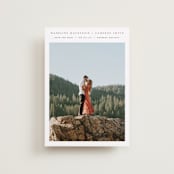 "Lake" - Save the Dates in Ink by Wildfield Paper Co - Front