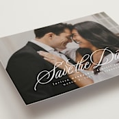 "Lovely Day" - Save the Dates in Pearl by Lea Delaveris - Detail