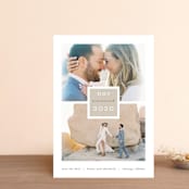 "Frame Up" - Save the Dates in Khaki by Stacey Meacham - Front