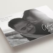 "Adriana" - Save the Dates in Cotton by Hooray Creative - Detail