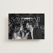 "Elegant Fete" - Save the Dates in Pearl by Brooke Chandler - Front