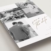 "Forte" - Save the Dates in Cognac by Kristie Kern - Detail