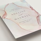 "opalescent" - Save the Dates in Opal by Erin Deegan - Detail