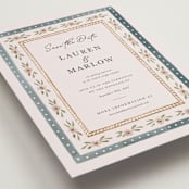 "Americana" - Save the Dates in Sea by leslie hamer - Detail