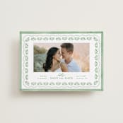 "Charming" - Save the Dates in Meadow by Melanie Kosuge - Front