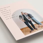 "Minimalist Pop" - Save the Dates in Blush by Katie Zimpel - Detail