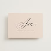 "Simple Date" - Save the Dates in Champagne by Lori Wemple - Front
