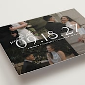 "Love Snaps" - Save the Dates in Opal by Cat Caudillo - Detail
