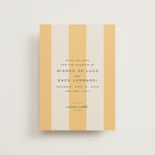 "Campania" - Save the Dates in Sorbetto by Megan Davis - Front