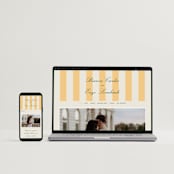 "Campania" - Save the Dates in Sorbetto by Megan Davis - FREE Wedding Website