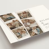 "Photo Strips" - Save the Dates in Dovetail by Amy Payne - Detail