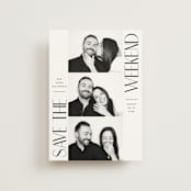 "Snapshot" - Save the Dates in Ink by Hudson meet Rose - Front