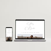 "save.the.date" - Save the Dates in Mint by Lori Wemple - FREE Wedding Website
