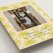 "Palm Beach" - Save the Dates in Limon by Megan Davis - Detail