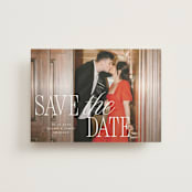"Love Song" - Save the Dates in Snow by Pixel and Hank - Front