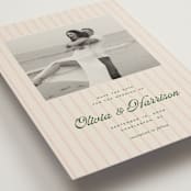 "harrison" - Save the Dates in Blush by Ellen Schlegelmilch - Detail