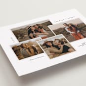 "Frames" - Save the Dates in Onyx by Genna Blackburn - Detail